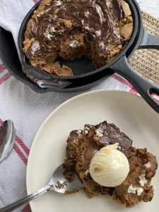 Peanut Butter & Triple-Chocolate Skillet Cookie Dough - Mark Lloyd